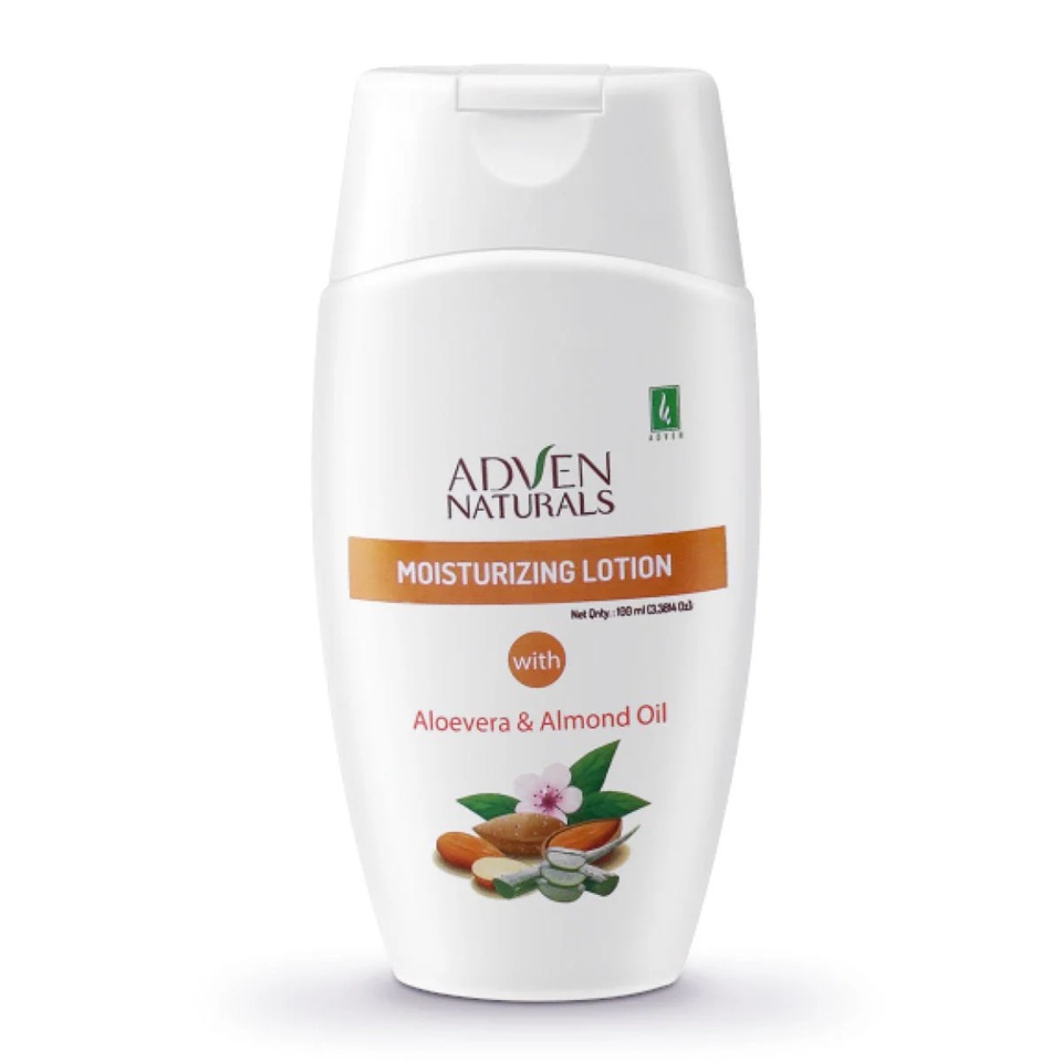 Adven Biotech Moisturizing Lotion with Aloevera & Almond Oil