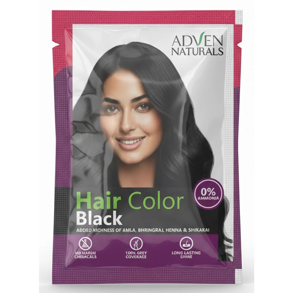 Adven Naturals Black Hair Color
