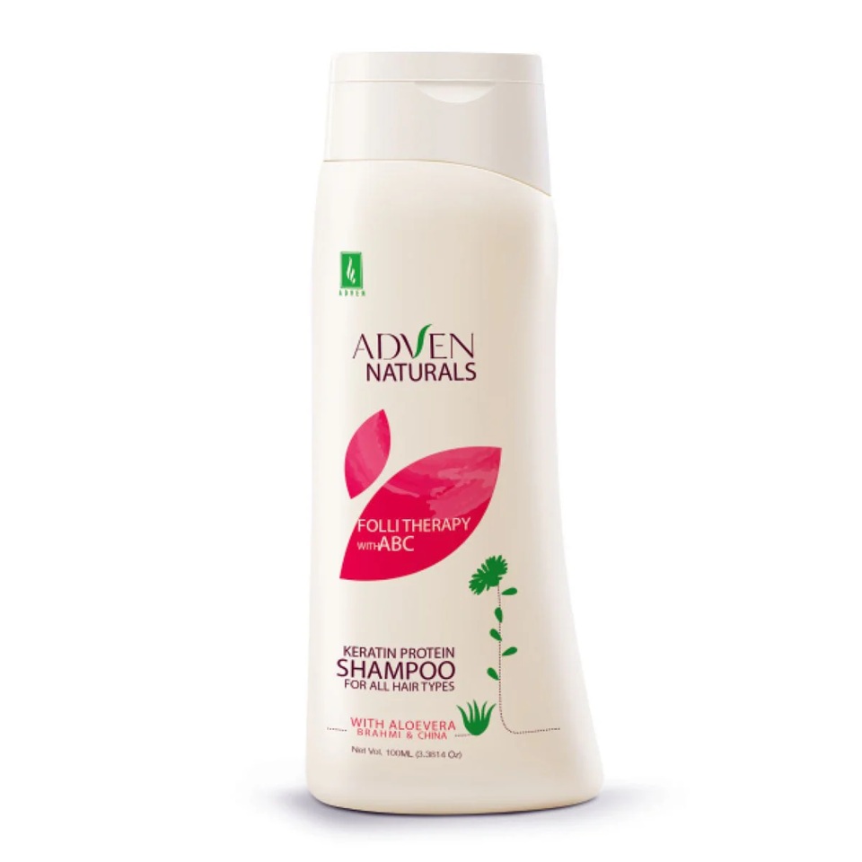 Adven Naturals Folli Therapy Keratin Protein Shampoo with Abc