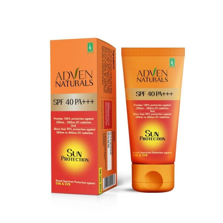 Adven Naturals Sun Protection Sunscreen SPF 40 PA+++
