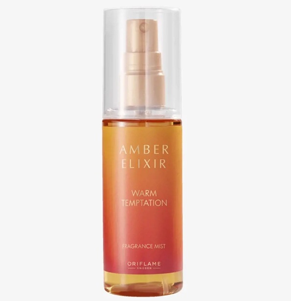 Oriflame Amber Elixir Warm Temptation Fragrance Mist - Amber Woody