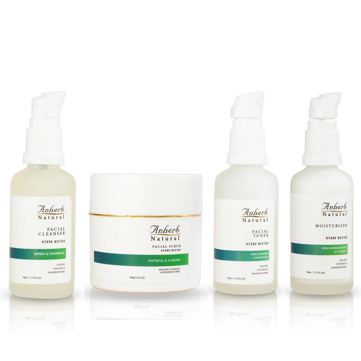 Anherb Dry Skin Essentials Combo
