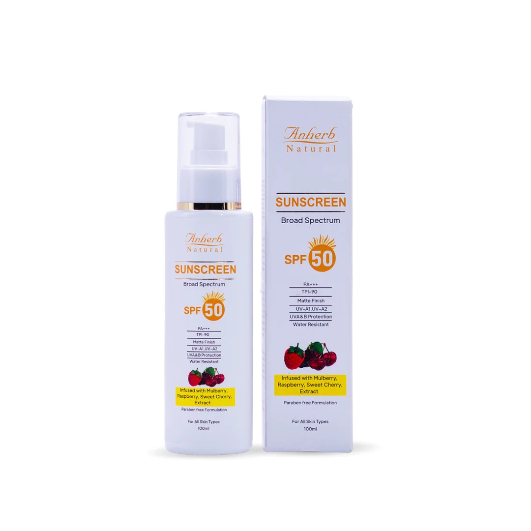 Anherb SPF 50 Sunscreen Lotion