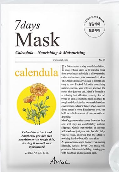 Ariul 7days Mask Calendula P 