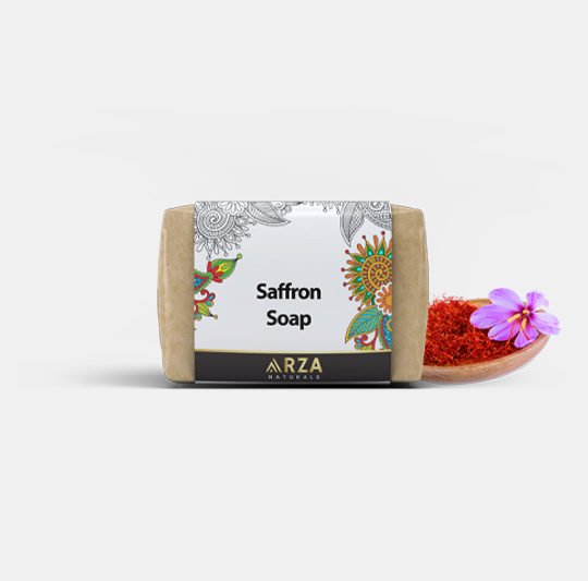 Arza Naturals Saffron Soap