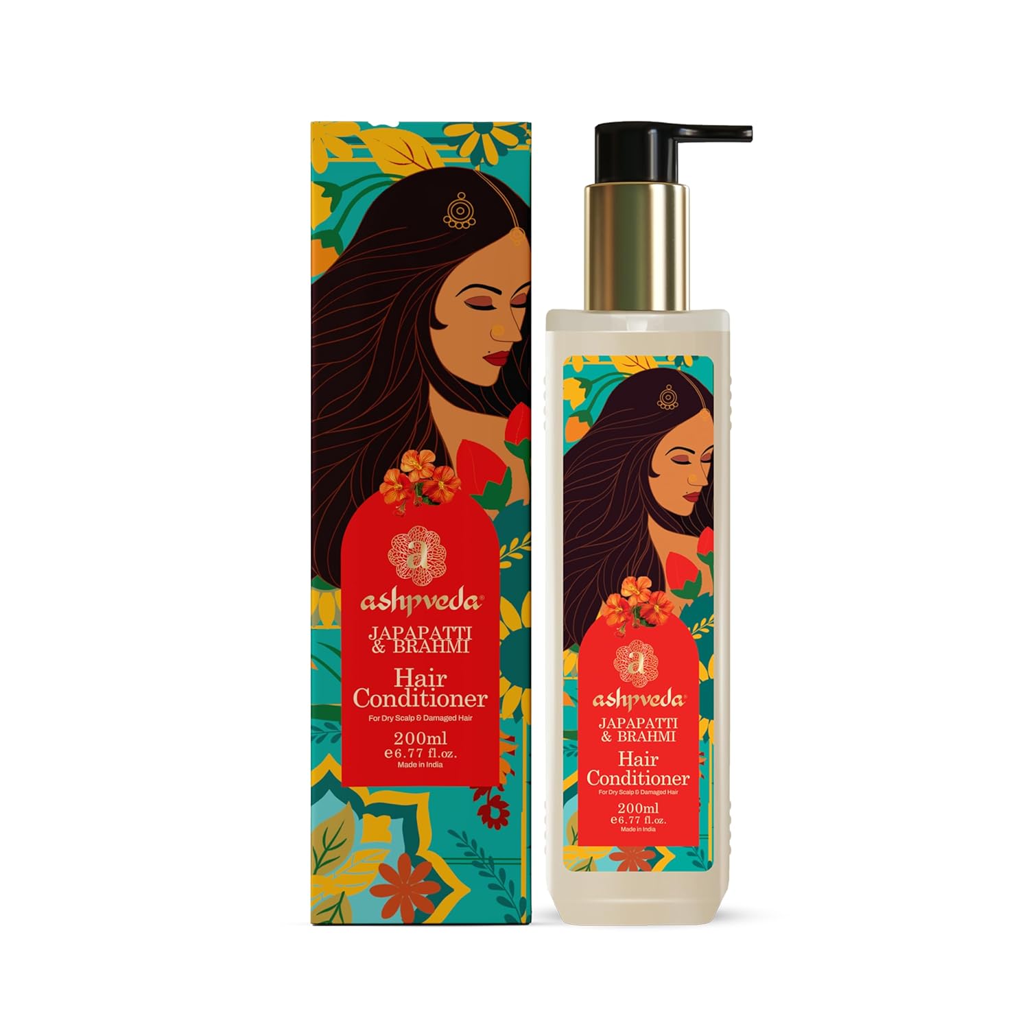 Ashpveda Essentials Of Japapatti And Brahmi Hair Conditioner