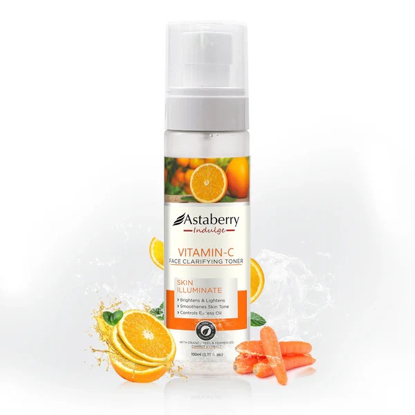 Astaberry Indulge Vitamin C Face Clarifying Toner