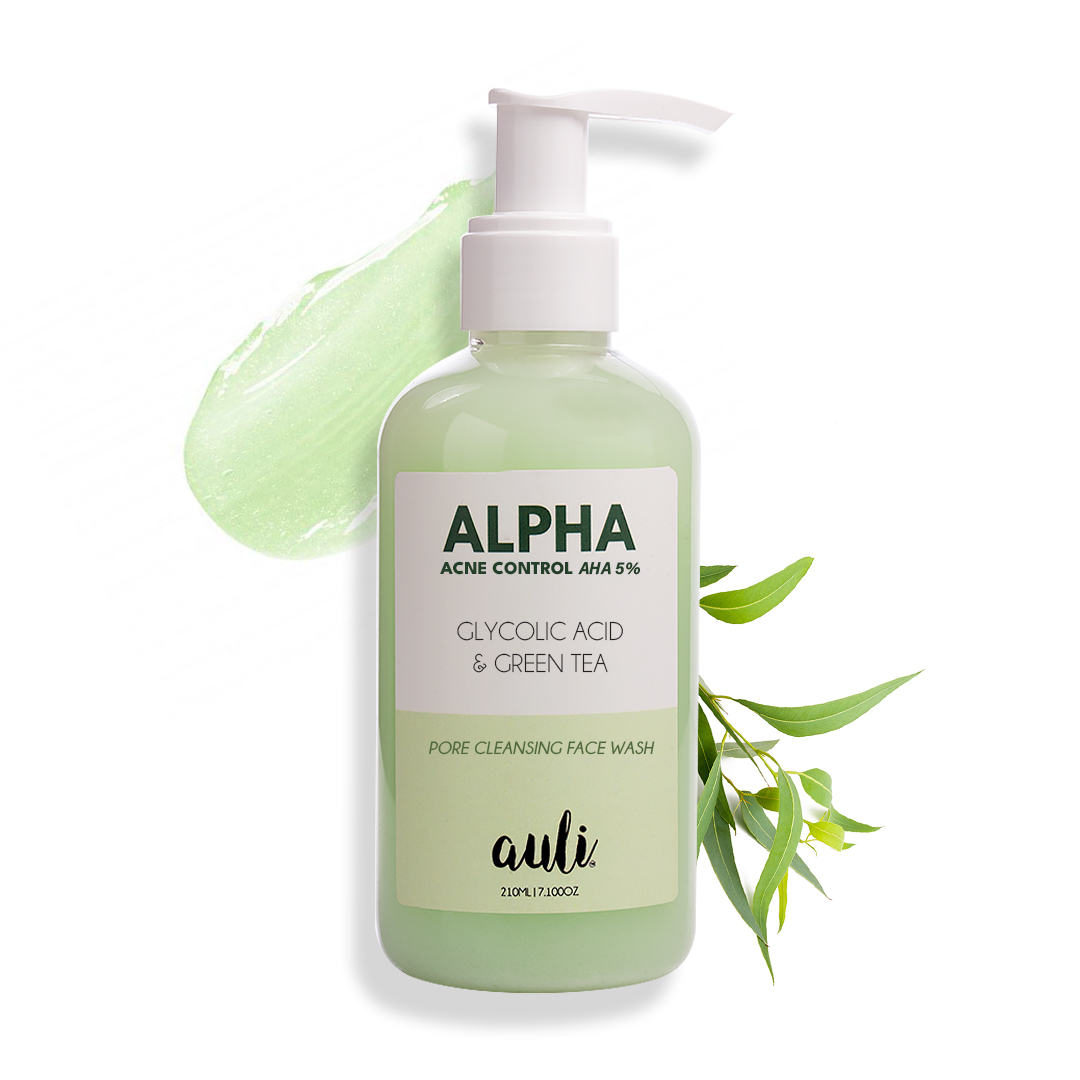 Auli Lifestyle Alpha AHA 5% Acne Control Face Wash