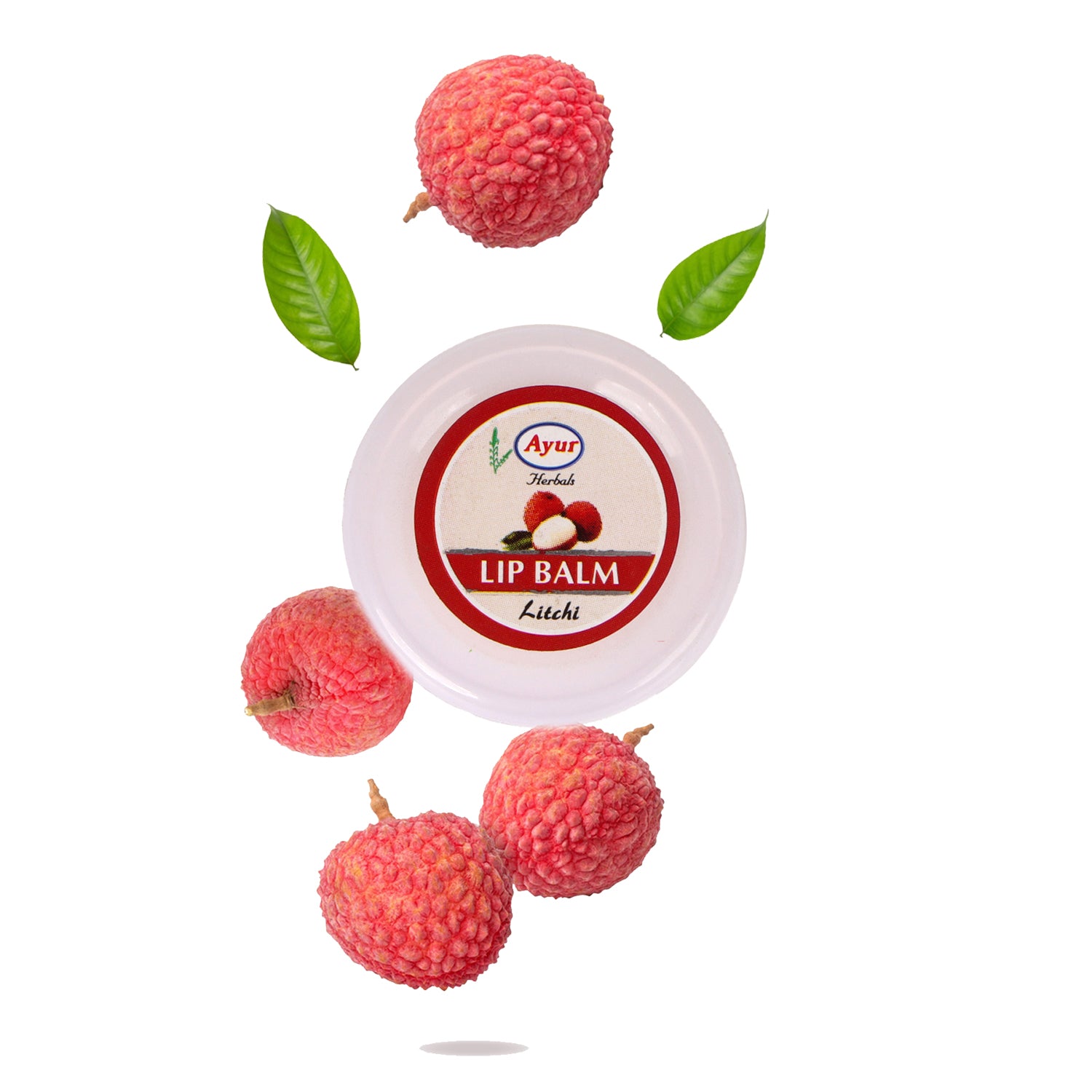 Ayur Herbals Litchi Lip Balm