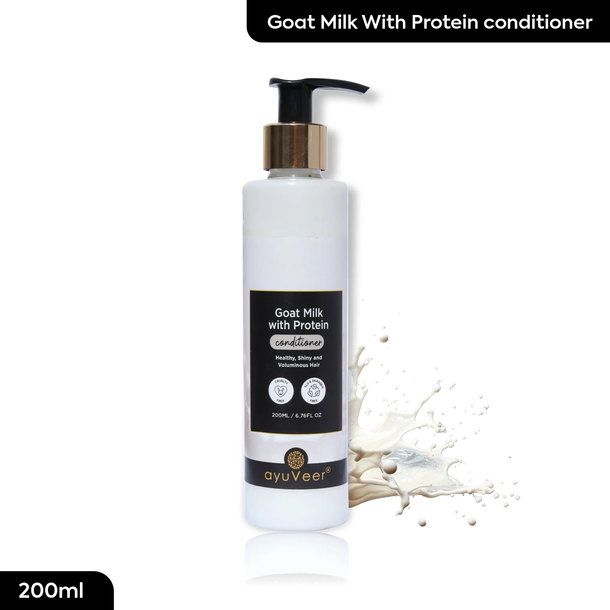 Ayuveer Goat Milk with Protein Conditioner
