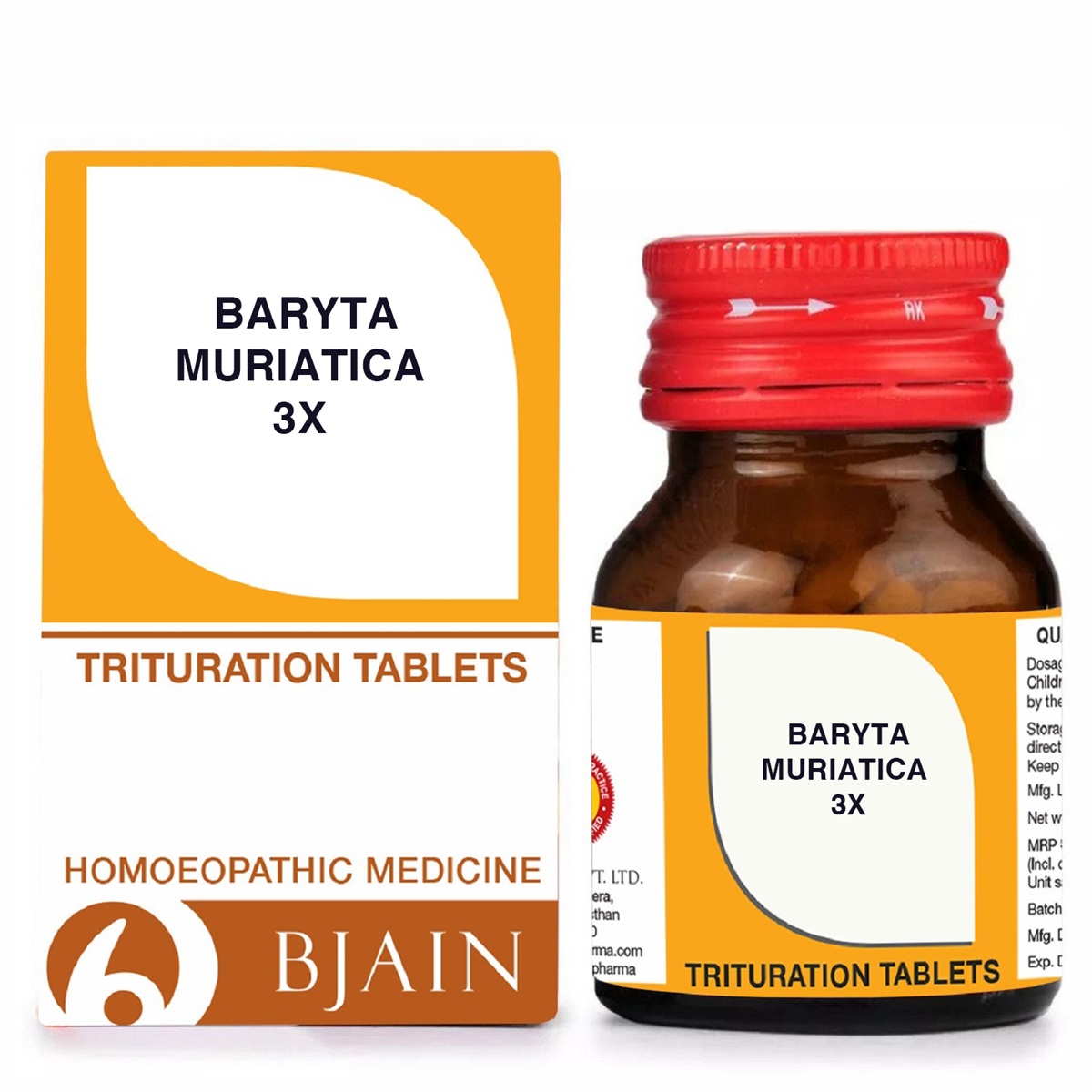 BJain Baryta Muriatica Trituration Tablets