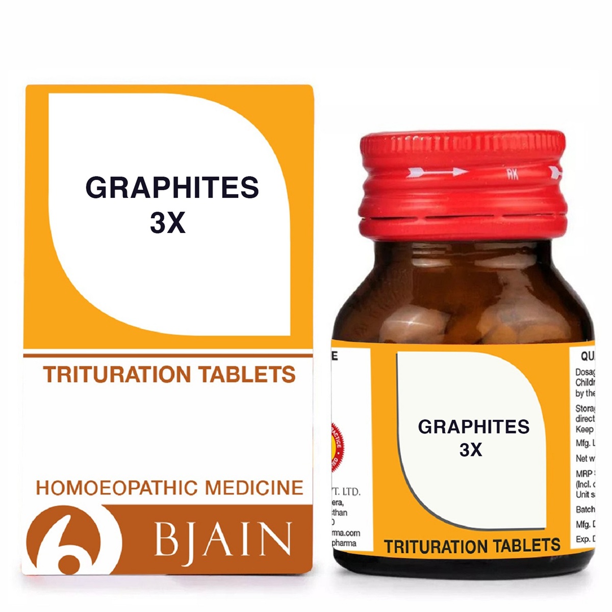 BJain Graphites Trituration Tablets
