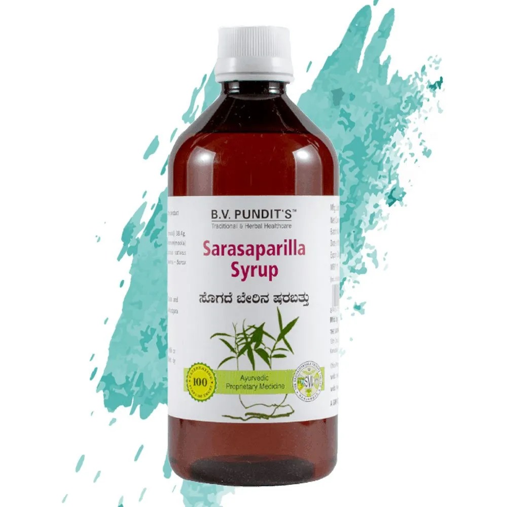 B. V. Pundit's Sarasaparilla Syrup