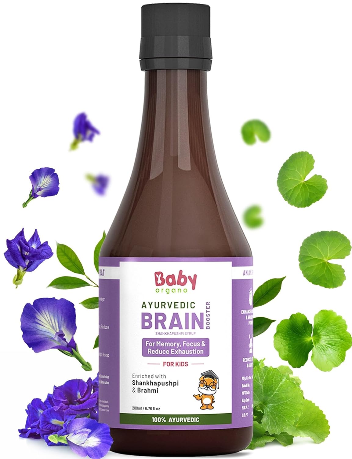 BabyOrgano Ayurvedic Shankhpushpi Syrup
