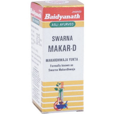 Baidyanath Swarna Makar - D Swarn and Kesar Yukta - Asli Ayurveda 