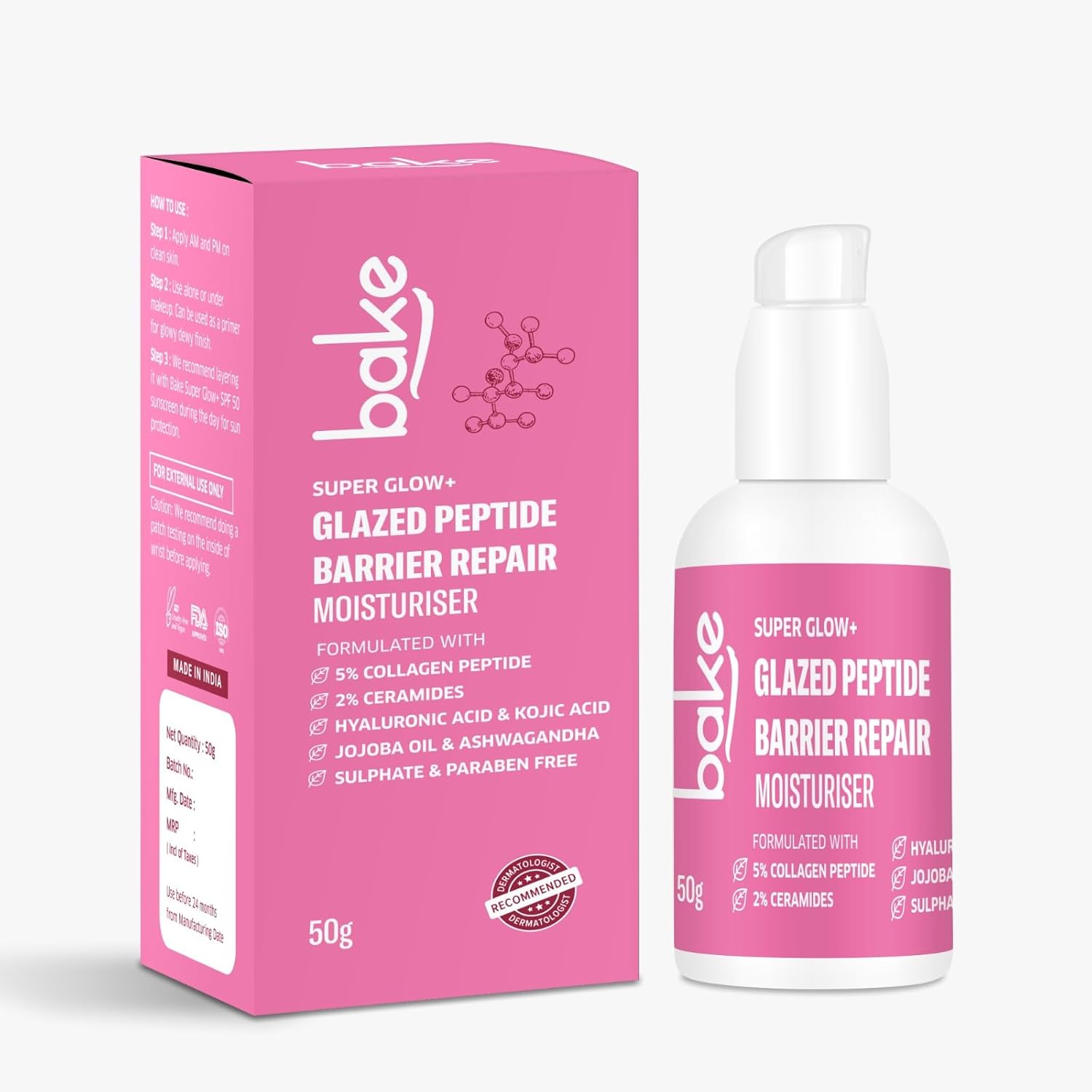 Bake Glazed Peptide Barrier Repair Moisturizer