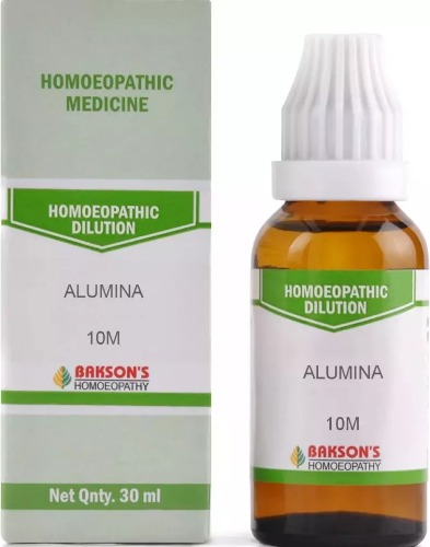 Bakson Homoeopathy Alumina Dilution 10M