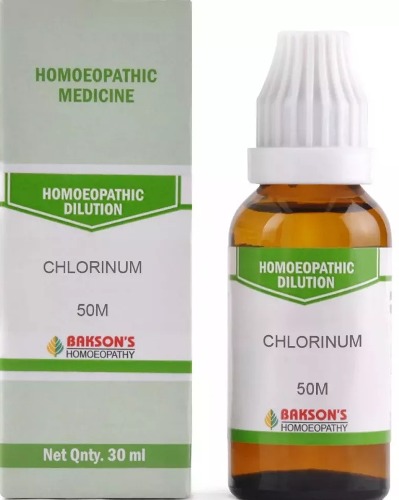 Bakson Homoeopathy Chlorinum Dilution 50M