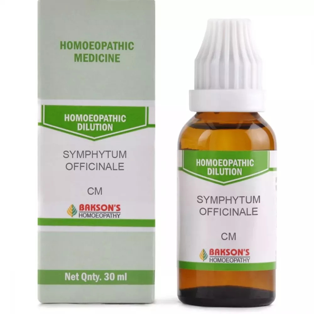 Bakson Homoeopathy Symphytum Officinale Dilution CM