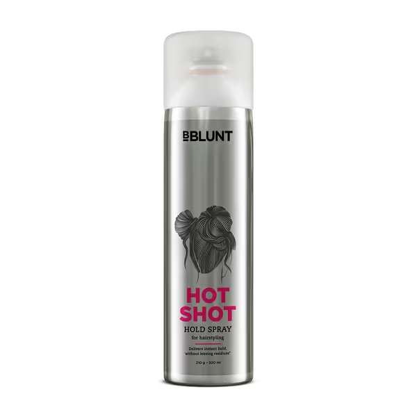 Bblunt Hot Shot Hold Spray for Instant & Firm Hold