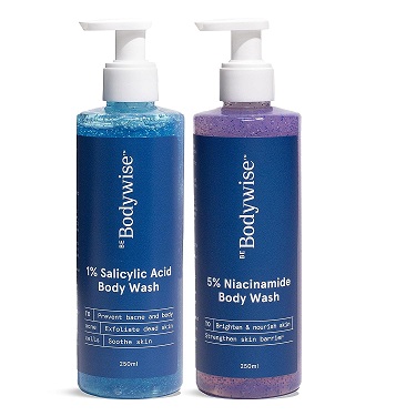 Be Bodywise 5% Niacinamide Body Wash & 1% Salicylic Acid Body Wash