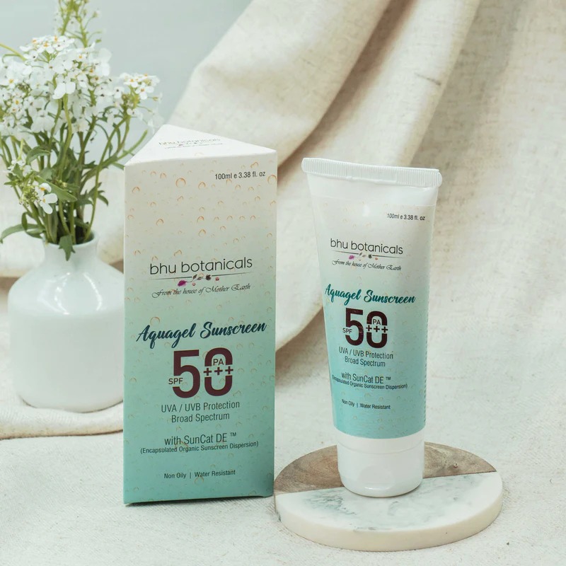 bhu botanicals Aquagel Sunscreen SPF-50 PA+++