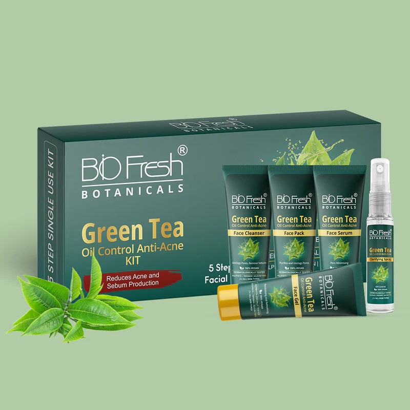 Biofreshbotanicals Green Tea Oil Control Anti Acne Kit