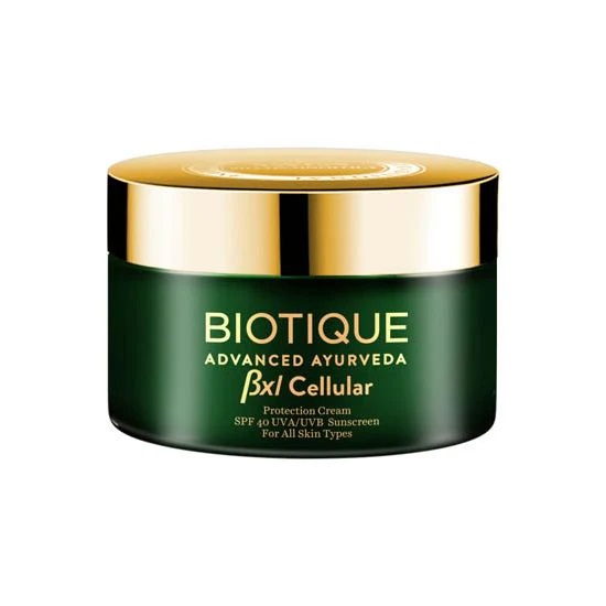 Biotique Anti-Age Bxl Cellular Protection Cream Spf 40 Uva Uvb Sunscreen