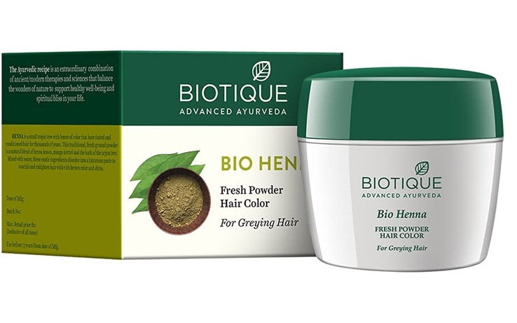 Biotique Bio Henna Leaf Pack Fresh Powder Hair Color