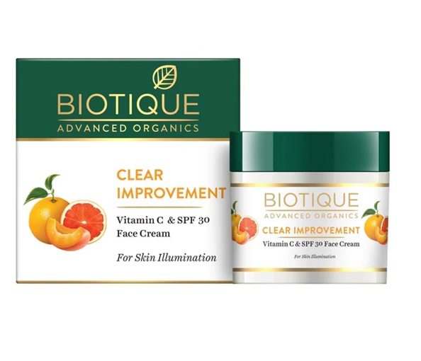 Biotique Clear Improvement Vitamin C & SPF 30 Face Cream