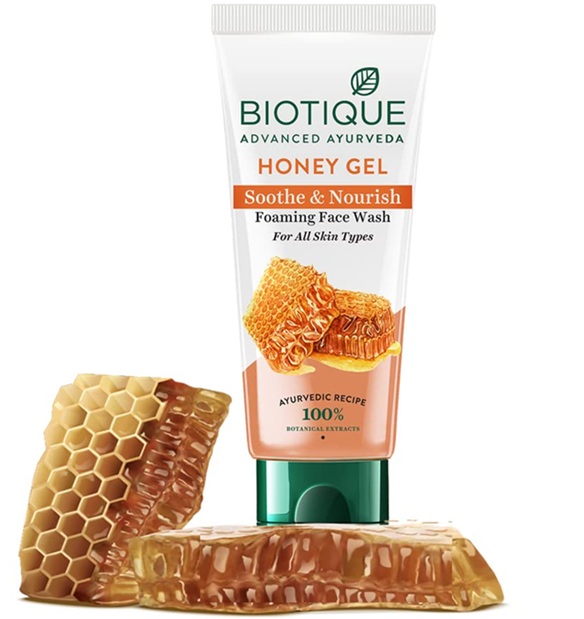 Biotique Honey Gel Soothe & Nourish Foaming Face Wash