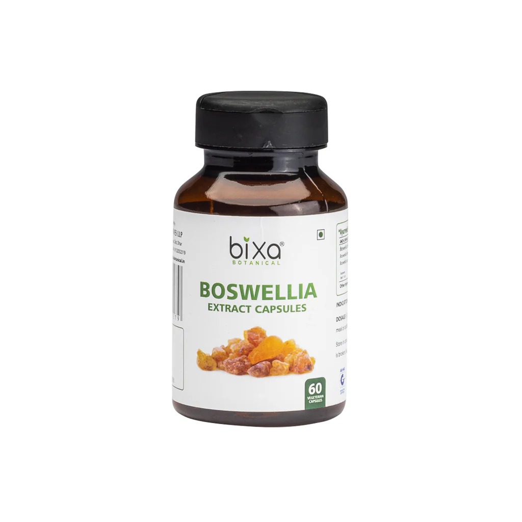 Bixa Botanical Boswellia Extract Veg Capsules 