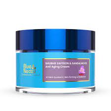 Blue Nectar Shubhr Saffron & Sandalwood Anti ageing Cream for Women