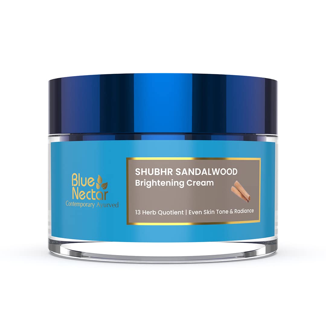 Blue Nectar Shubhr Sandalwood Skin Brightening Cream for Women