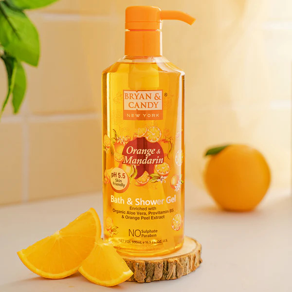 Bryan and Candy Orange & Mandarin Bath And Shower Gel