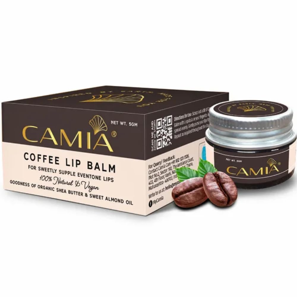 Camia Natural Coffee Lip Balm 