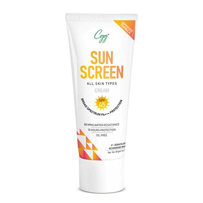 Cgg Cosmetics Sunscreen Cream Spf 45
