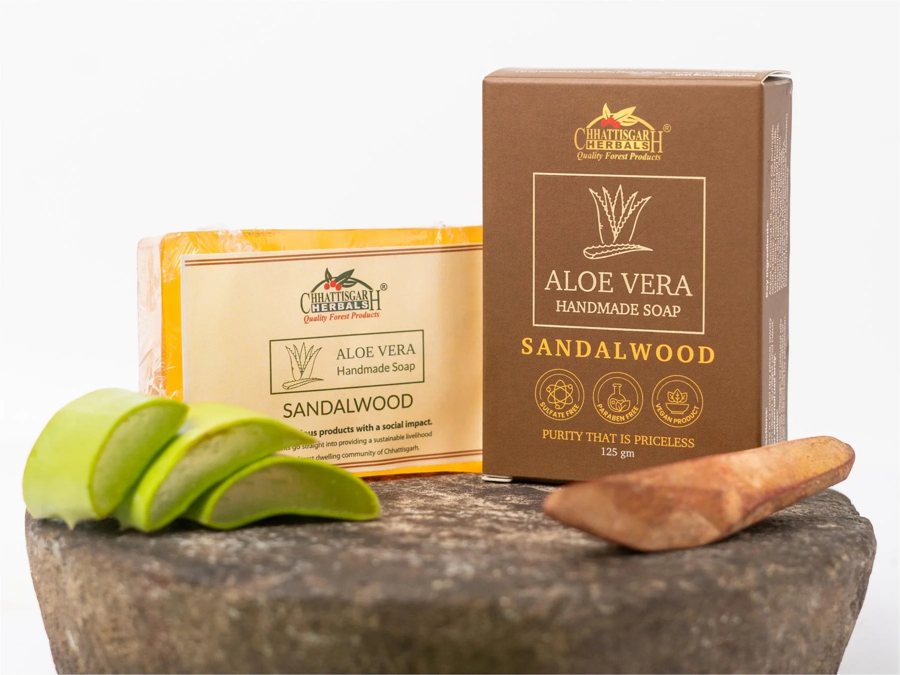 Chhattisgarh Aloevera Sandalwood Soap