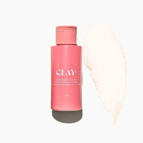 Clayco Exfoliating Azuki Beans & Koji Rice Foaming Enzyme Powder