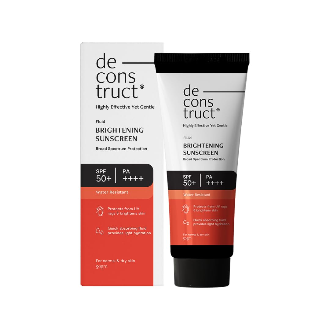 Deconstruct Fluid Brightening Sunscreen with spf 50+