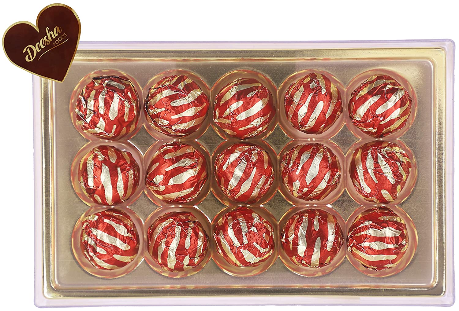 Deesha Foods Crunchy Balls Orange Chocolate Gift Pack