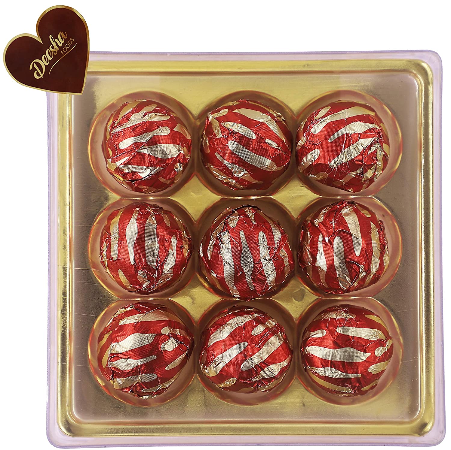 Deesha Foods Crunchy Balls Orange Chocolate Gift Pack 