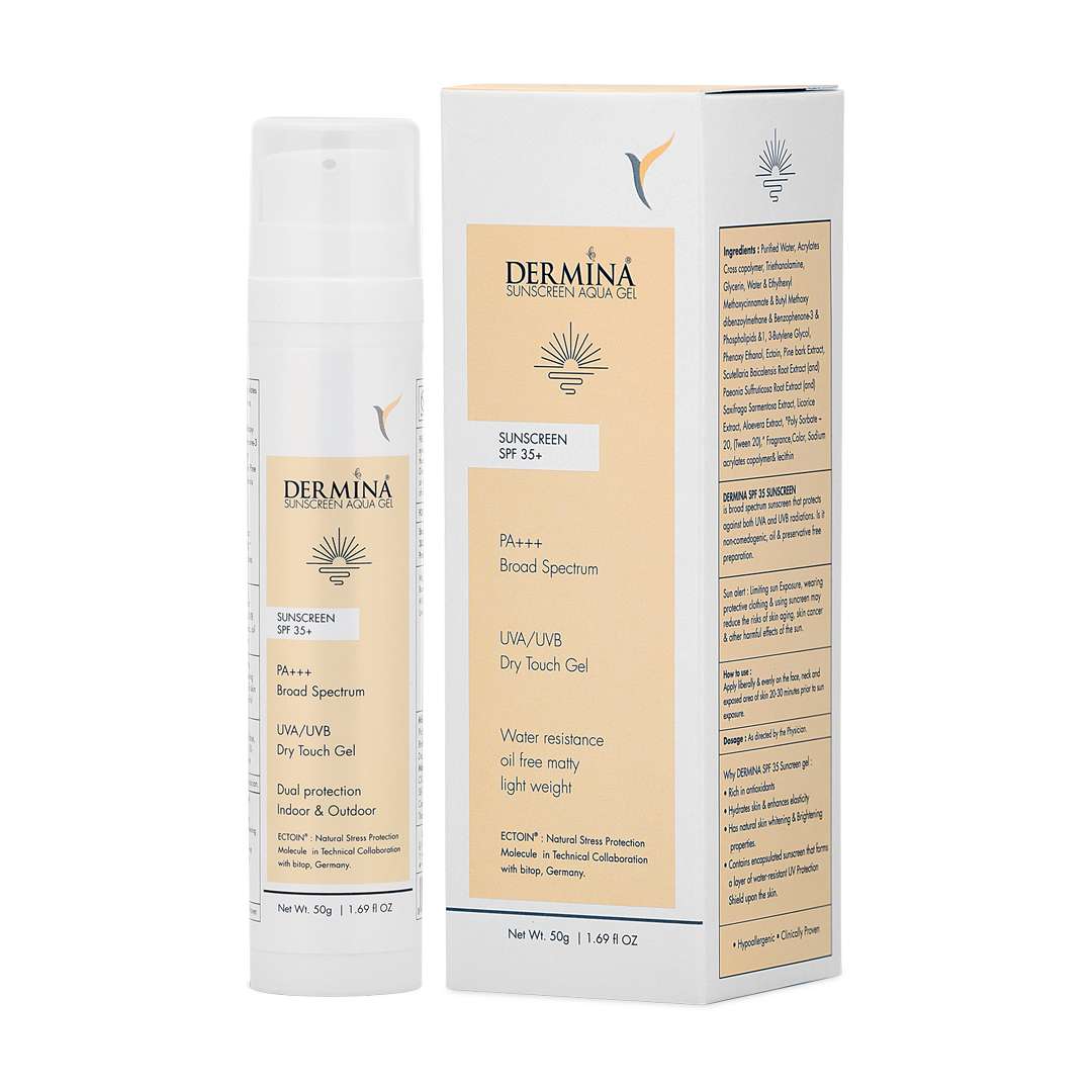 Dermina Sunscreen Aqua Gel SPF 35