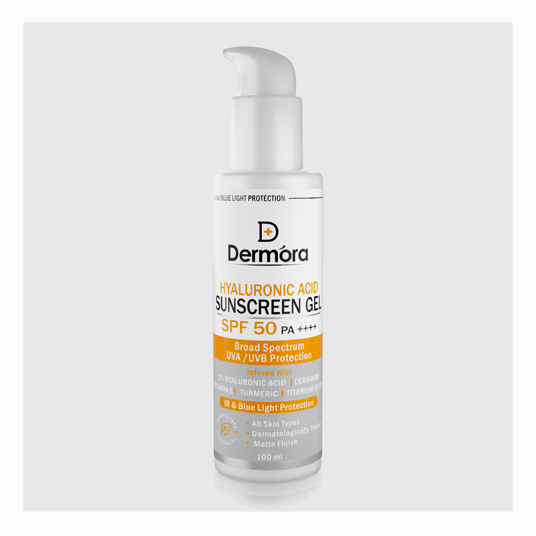 Dermora Hyaluronic Acid sunscreen Gel