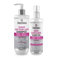 Dermora Super Anti Hair Loss Shampoo & hair oil