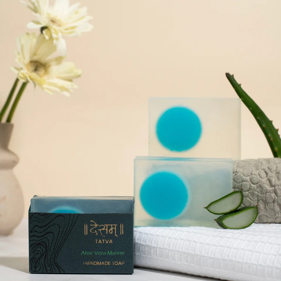 Desam Organics Aloe Vera Marine Natural Skincare Soap
