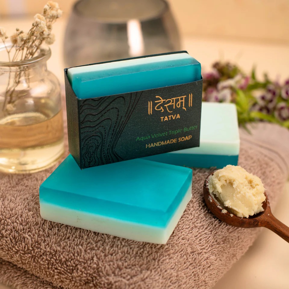 Desam Organics Aqua Velvet Triple Butter Natural Handmade Soap