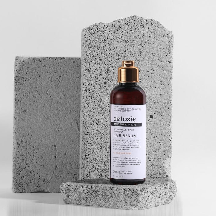 Detoxie Dry & Damage Repair, Sun Block Hair Serum