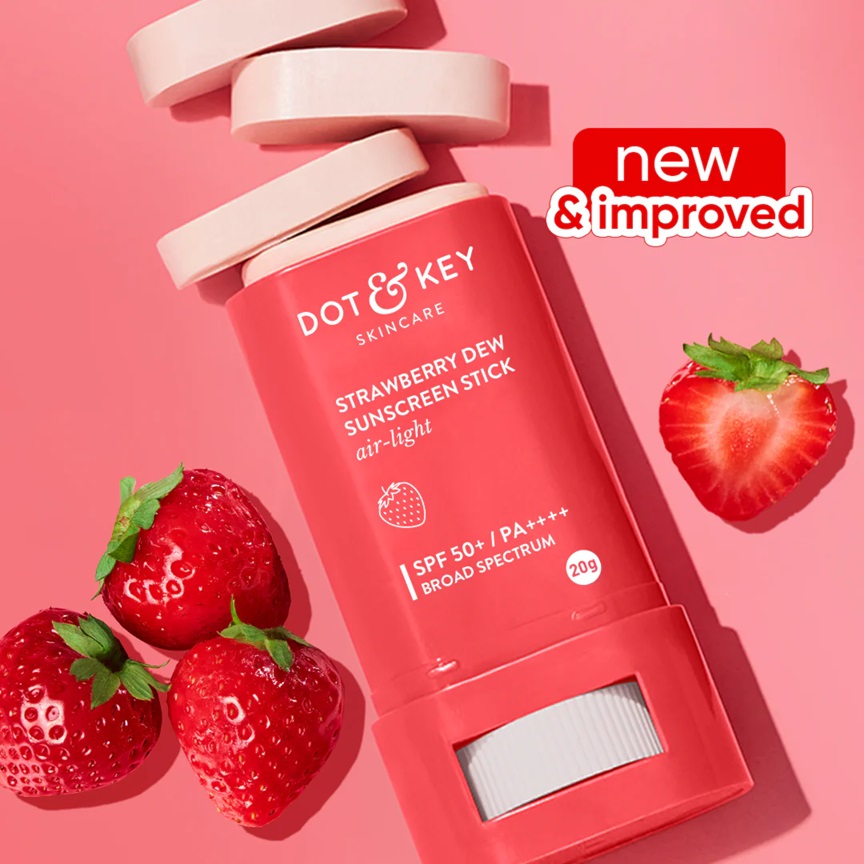 Dot & Key Strawberry Dew Sunscreen Stick SPF 50