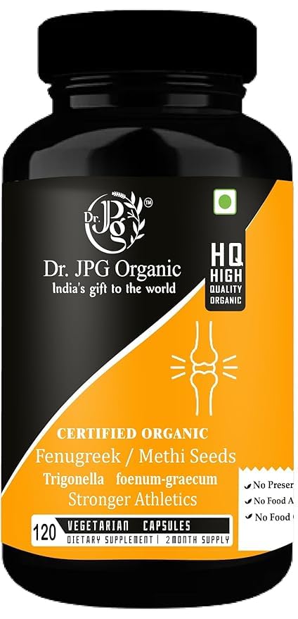 Dr. JPG Organic Methi capsules